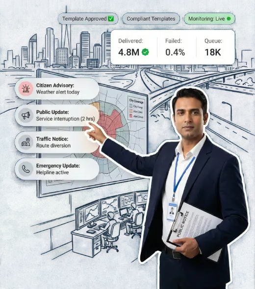 IVR use case for telecom and utilities: outage alerts, billing and service requests
