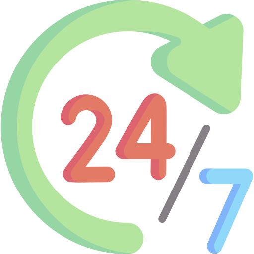 Icon: Reach customers 24/7