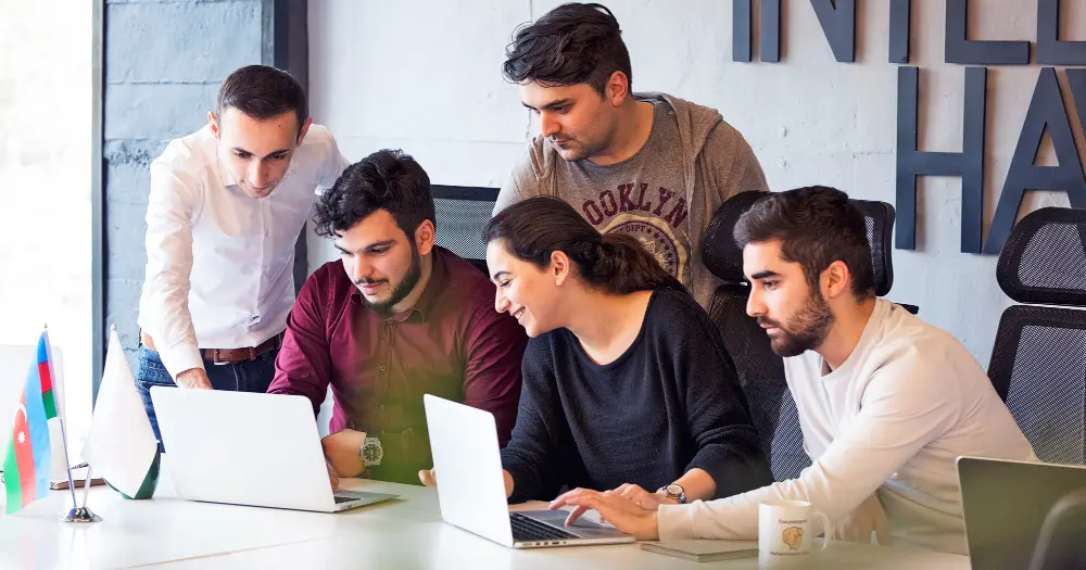 Business growth and impact illustration