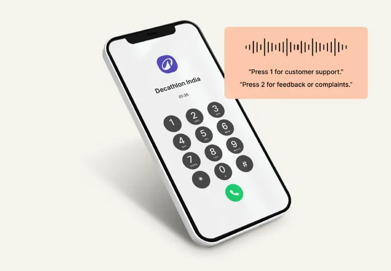 Voice call and IVR channel for escalations and real-time customer support in cloud BPO