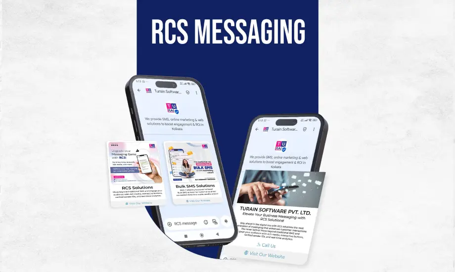 RCS messaging illustration