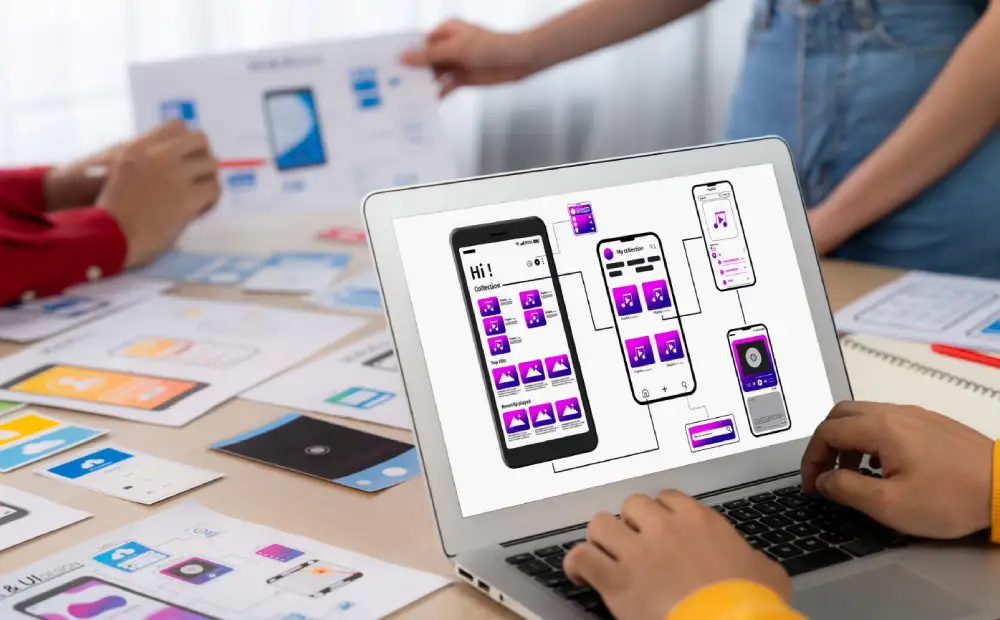 UI/UX and graphic design card for fintech apps and dashboard experiences