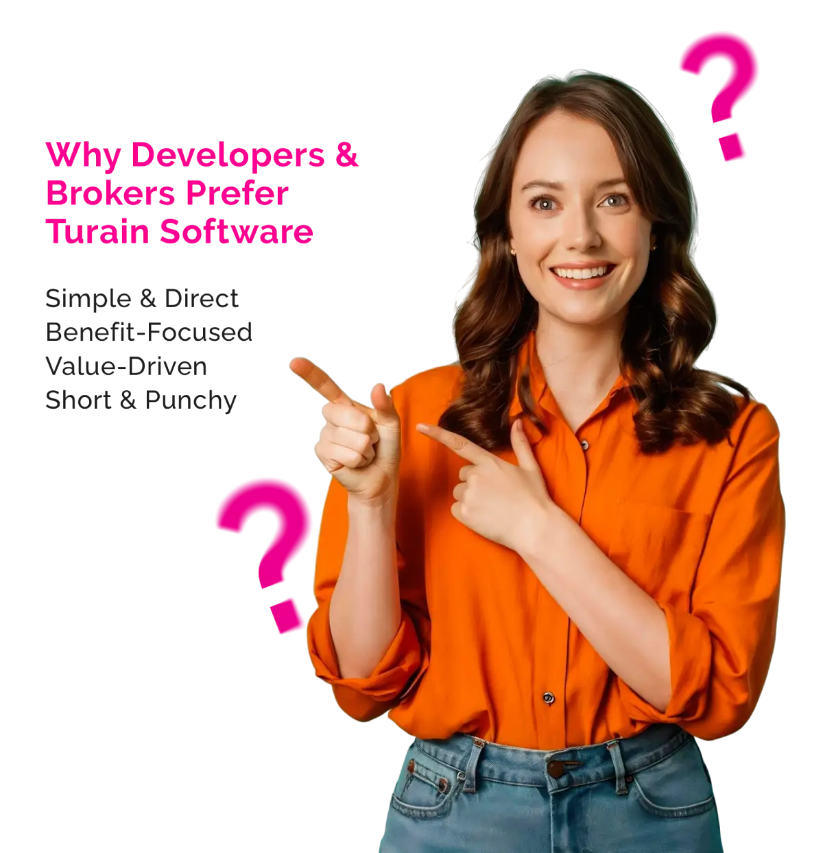 Illustration showing real estate platform features for CRM, portals and automated communication